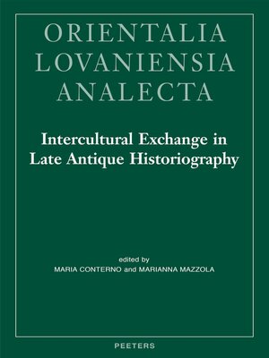 cover image of Intercultural Exchange in Late Antique Historiography